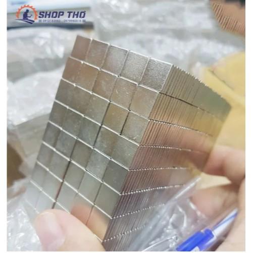 Nam châm vuông mỏng 10x10x2mm