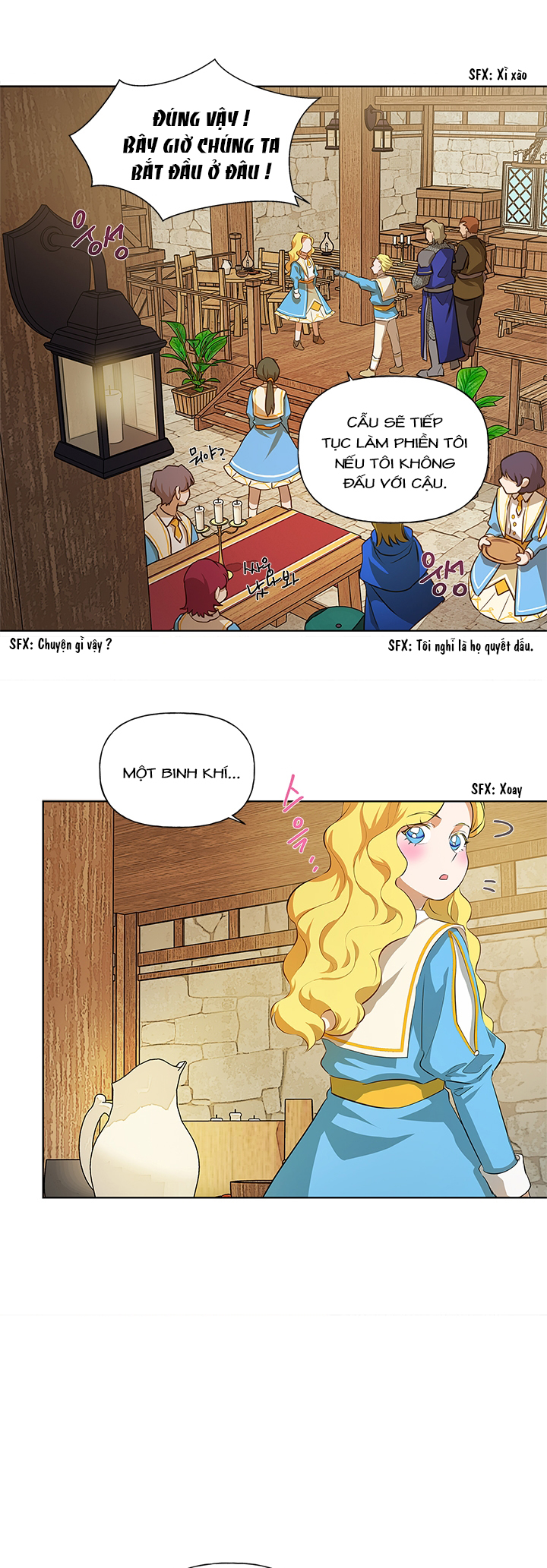 nhà nguyên tố tóc vàng chapter 24 52