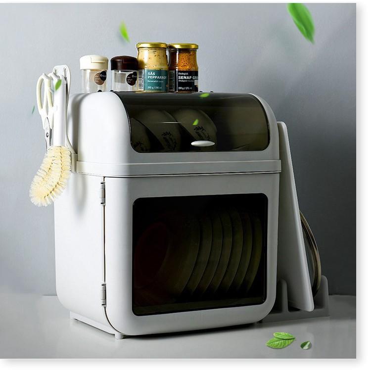 Dish Rack Tủ chén dĩa tối giản phong cách Nhật Bản