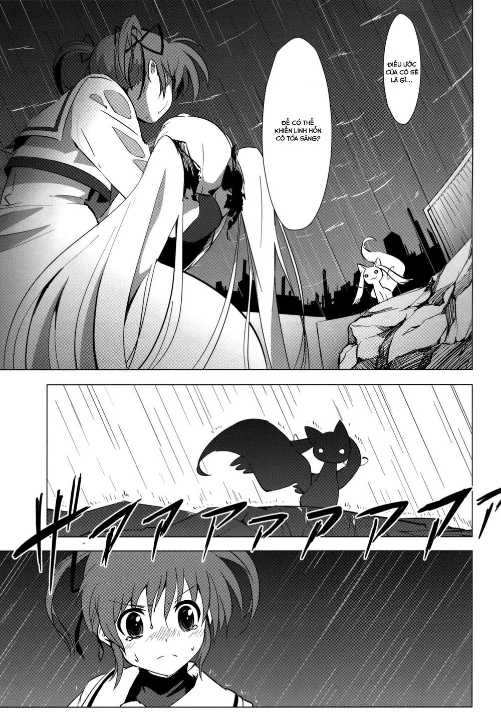 mahou shoujo lyrical nanoha x madoka (crossover) chapter 3 2