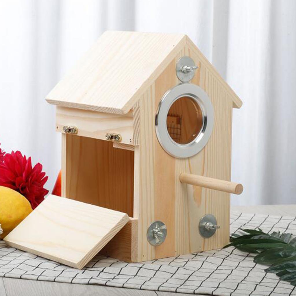 Acituna Vườn Nhà Chim Tổ Chim Yến Hộp Cockatiel Sinh Sản Tổ Chim Aviary Lồng