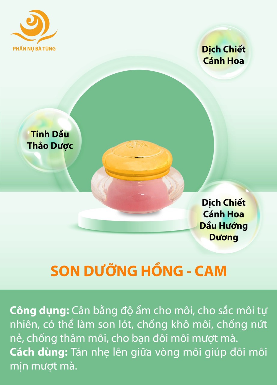 Son Dưỡng Môi Bách Hợp