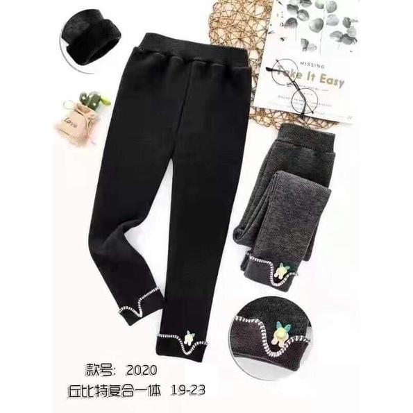 quần legging lót nỉ cho bé 3-8 tuổi