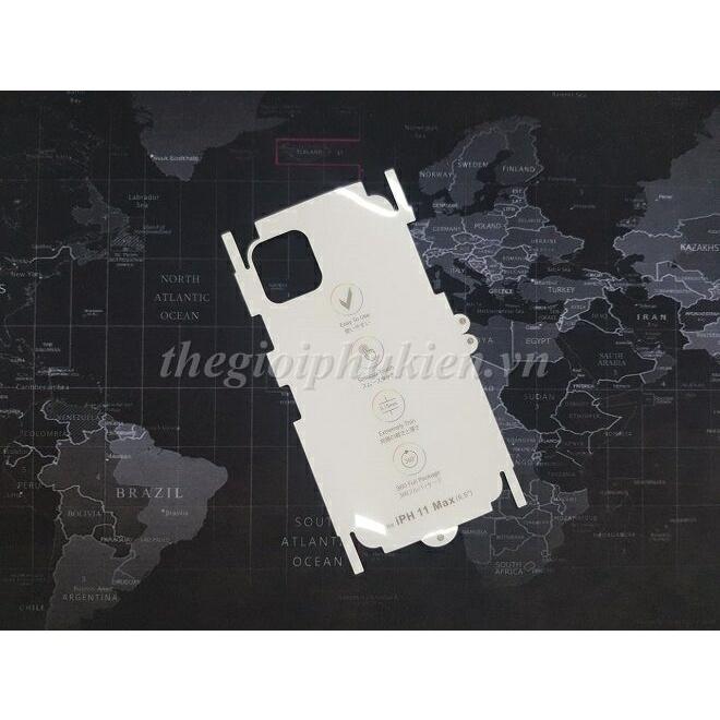 Miếng dán mặt lưng iPhone 13 Pro, 13 Pro Max trong suốt PPF