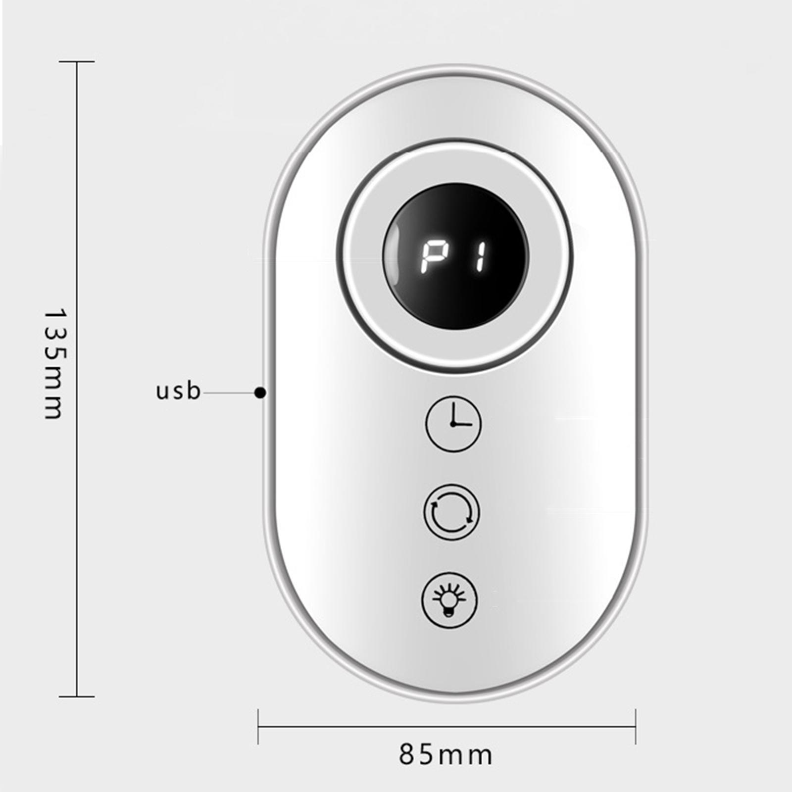 Air Purifier for Home Ionic Generator Office or Commercial Space | Filter Pollen, Smoke, Dust, Pet Dander Ajustable 4 Mode Air Quality Sensor