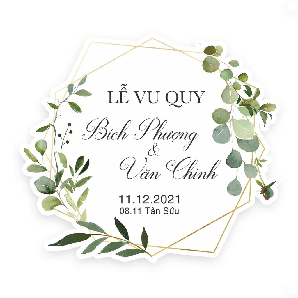 Bảng Cưới, Bảng Đón Khách Để Cổng Cưới, Trang Trí Đám Cưới_DECAL VIP