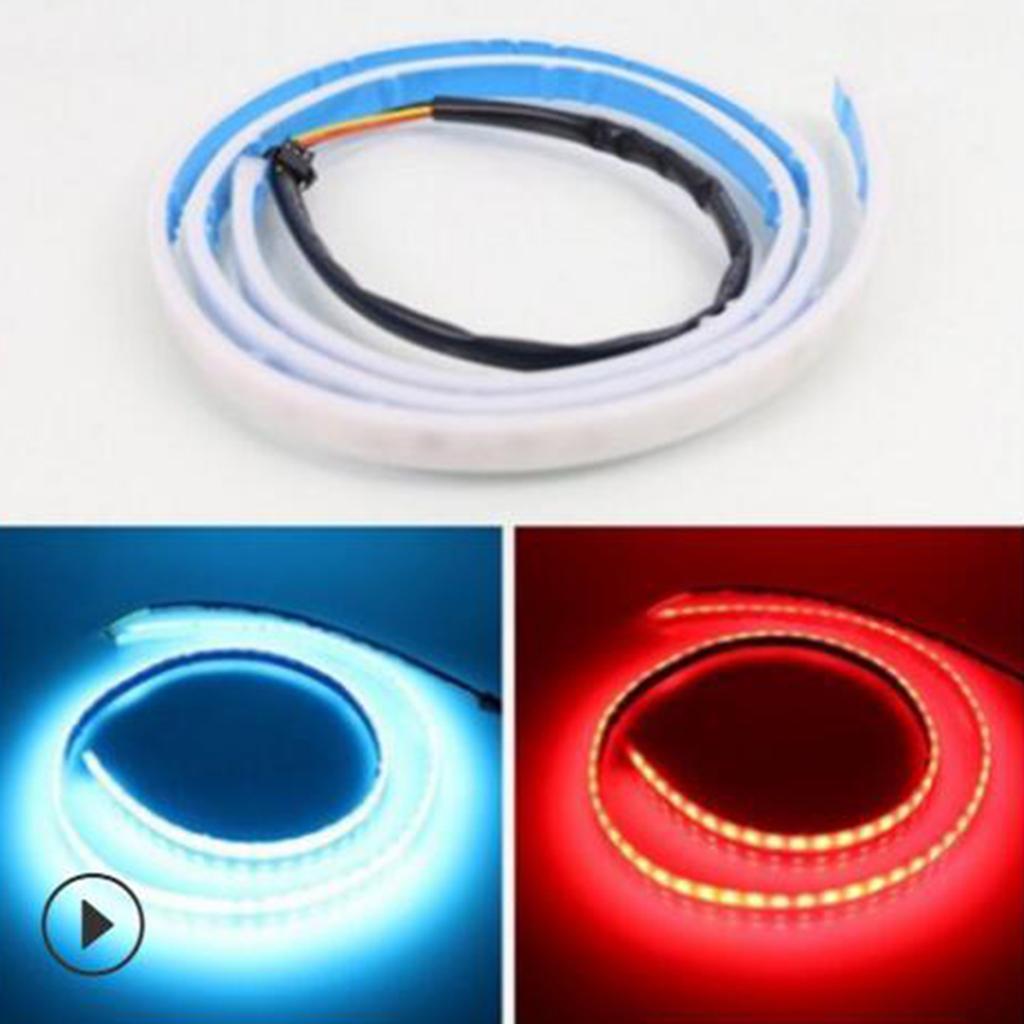 1.2m LED Strip Car Trunk Light Brake Lamp Blue
