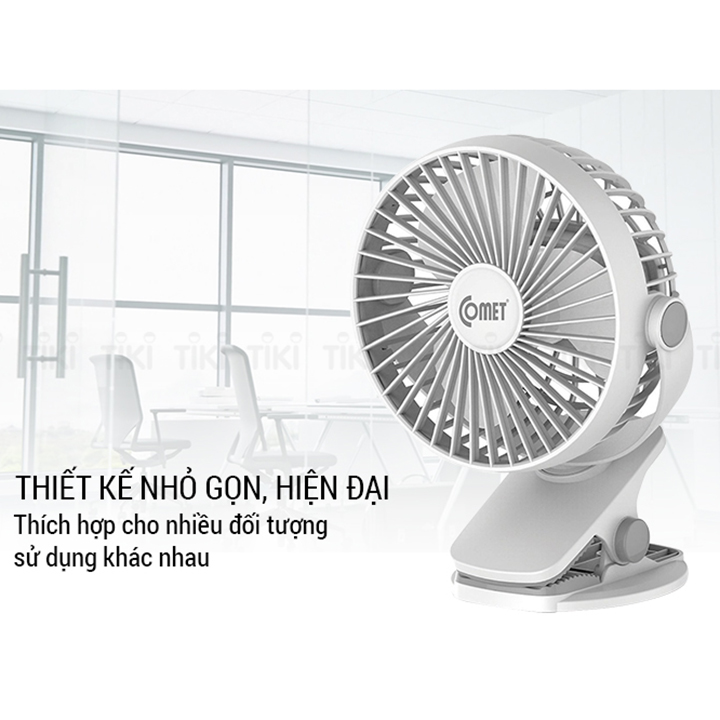 Quạt Sạc Comet CRF0705 - Hàng chính hãng