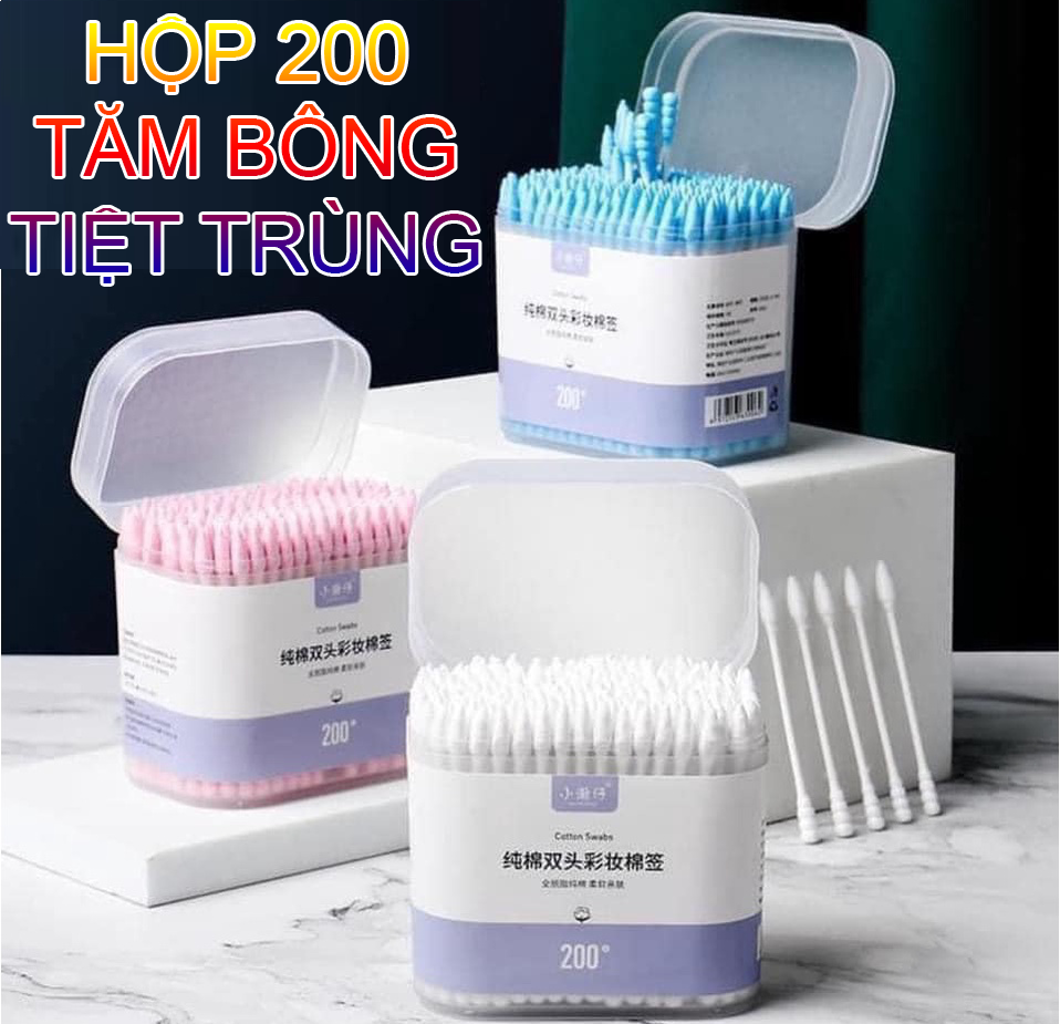 Hộp 200 Chiếc Tăm Bông  - JL
