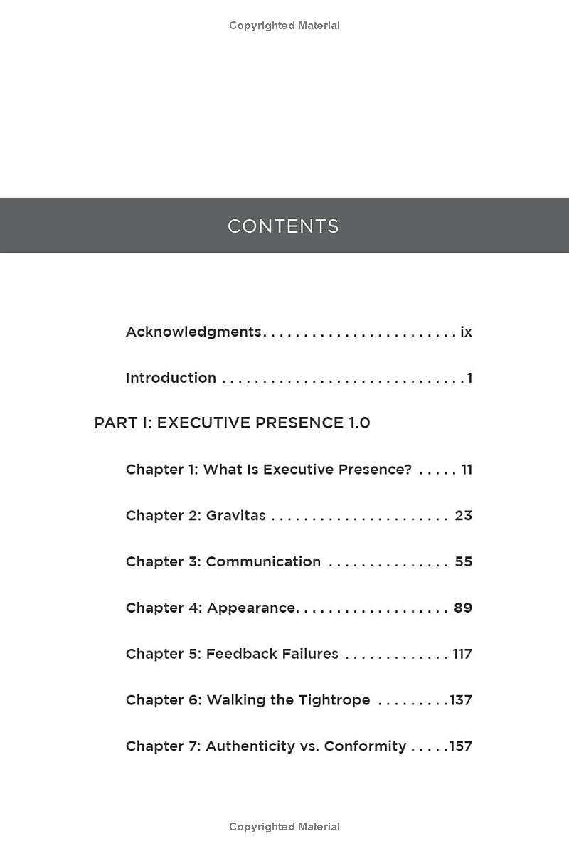 Sách ngoại văn: Executive Presence 2.0