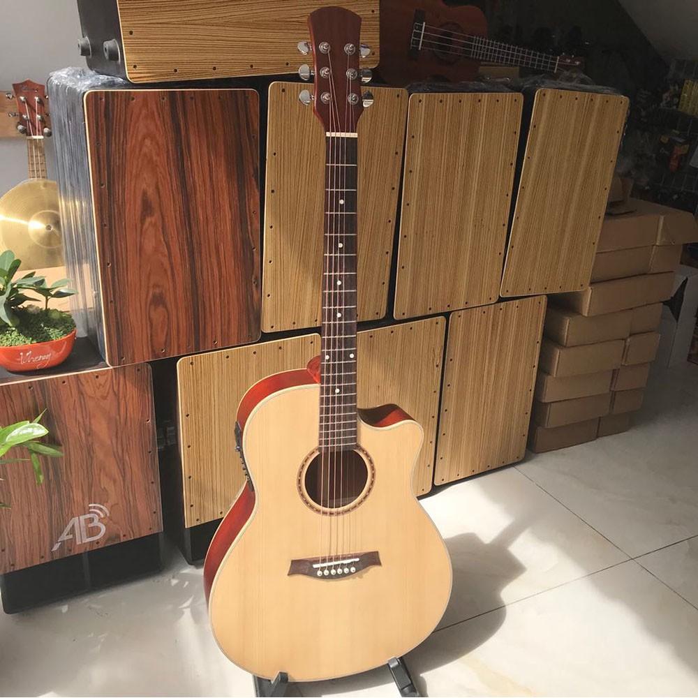 ĐÀN GUITAR ACOUSTIC THỊT CÓ TY SVA2 - GẮN SẴN EQ 7545