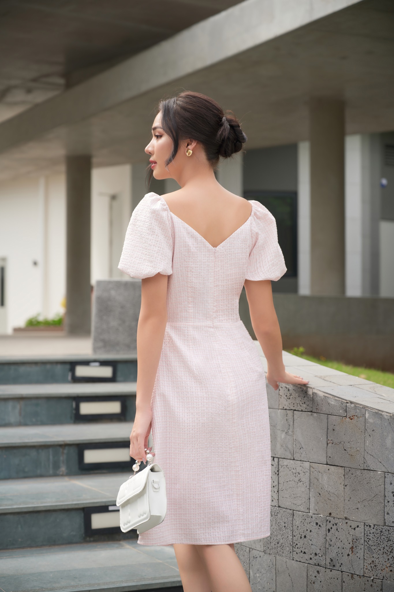 OLV - Đầm Macy Ruched Dress