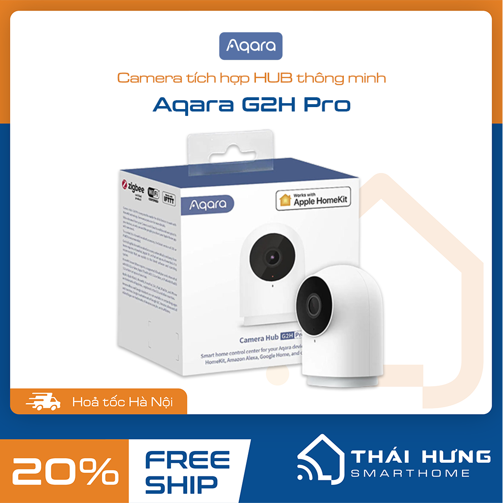 Camera thông minh Aqara G2H pro AI Full HD 1080p - Bản Quốc Tế - Hàng Chính Hãng