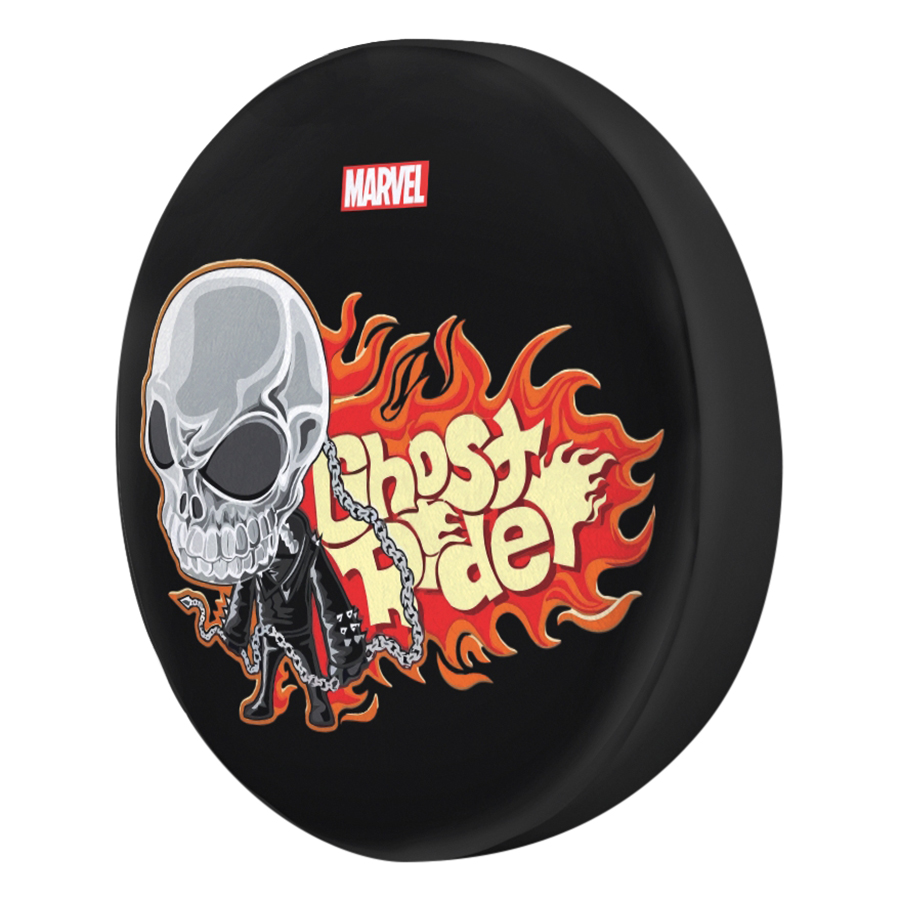 Gối Ôm Tròn In Hình Ghost Rider - GOFF275