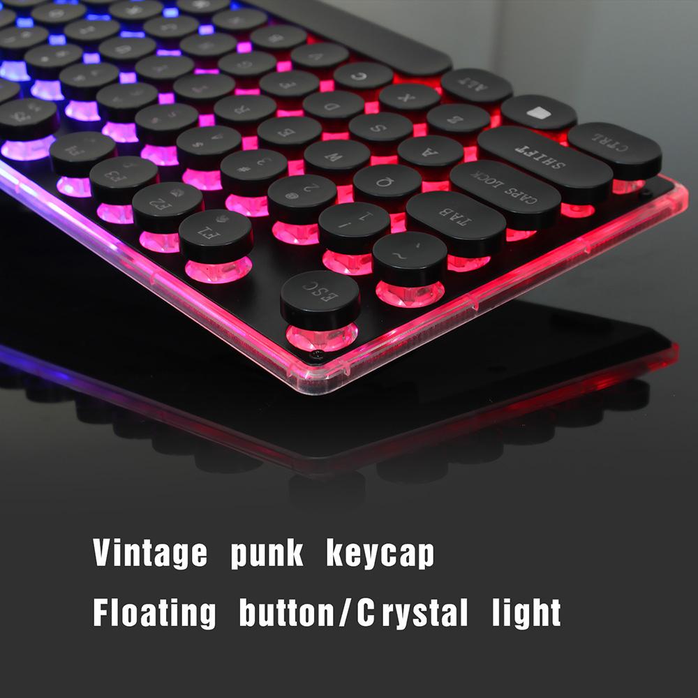 Bộ bàn phím có dây ZERODATE J40 để đánh máy chơi game Mac PC