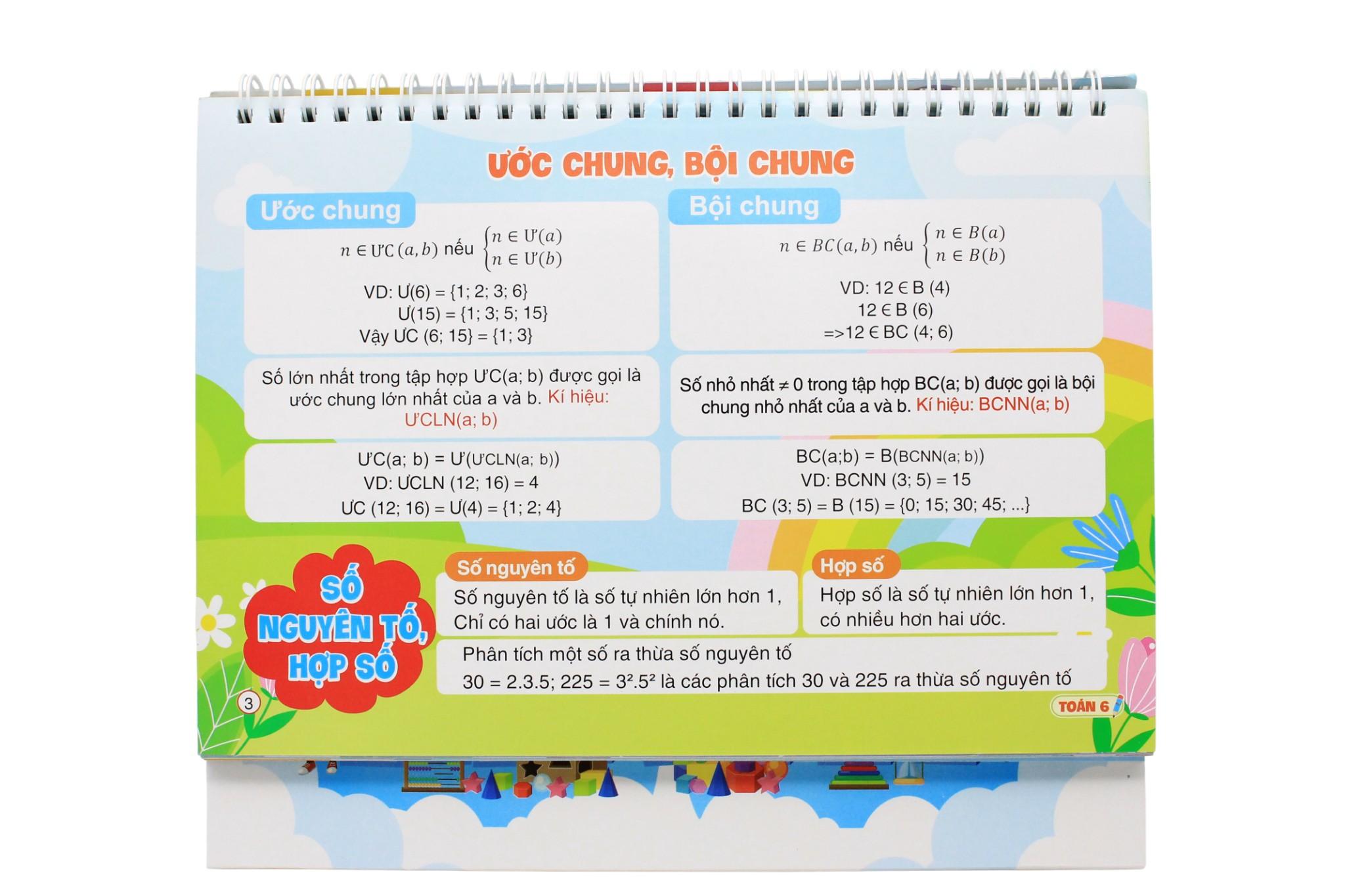 Sách - Bảng Tổng Hợp Công Thức Toán THCS