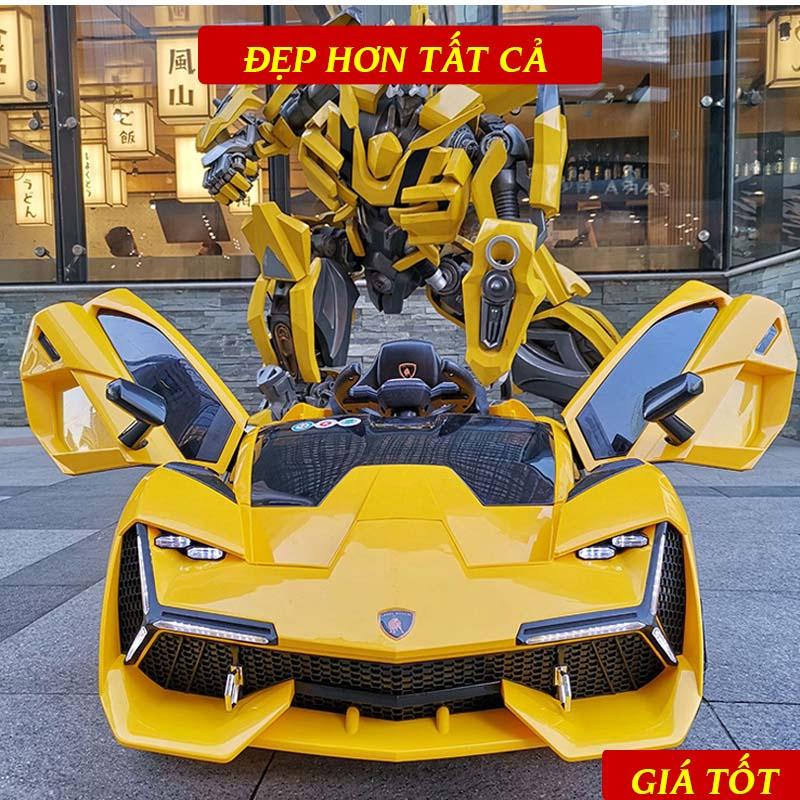 Xe Ô Tô Điện Trẻ Em NEL-603 Kiểu Dáng Siêu Xe Lamborghini Cực Chất, Khỏe Chắc, Tự Lái &amp; Điều Khiển Từ Xa