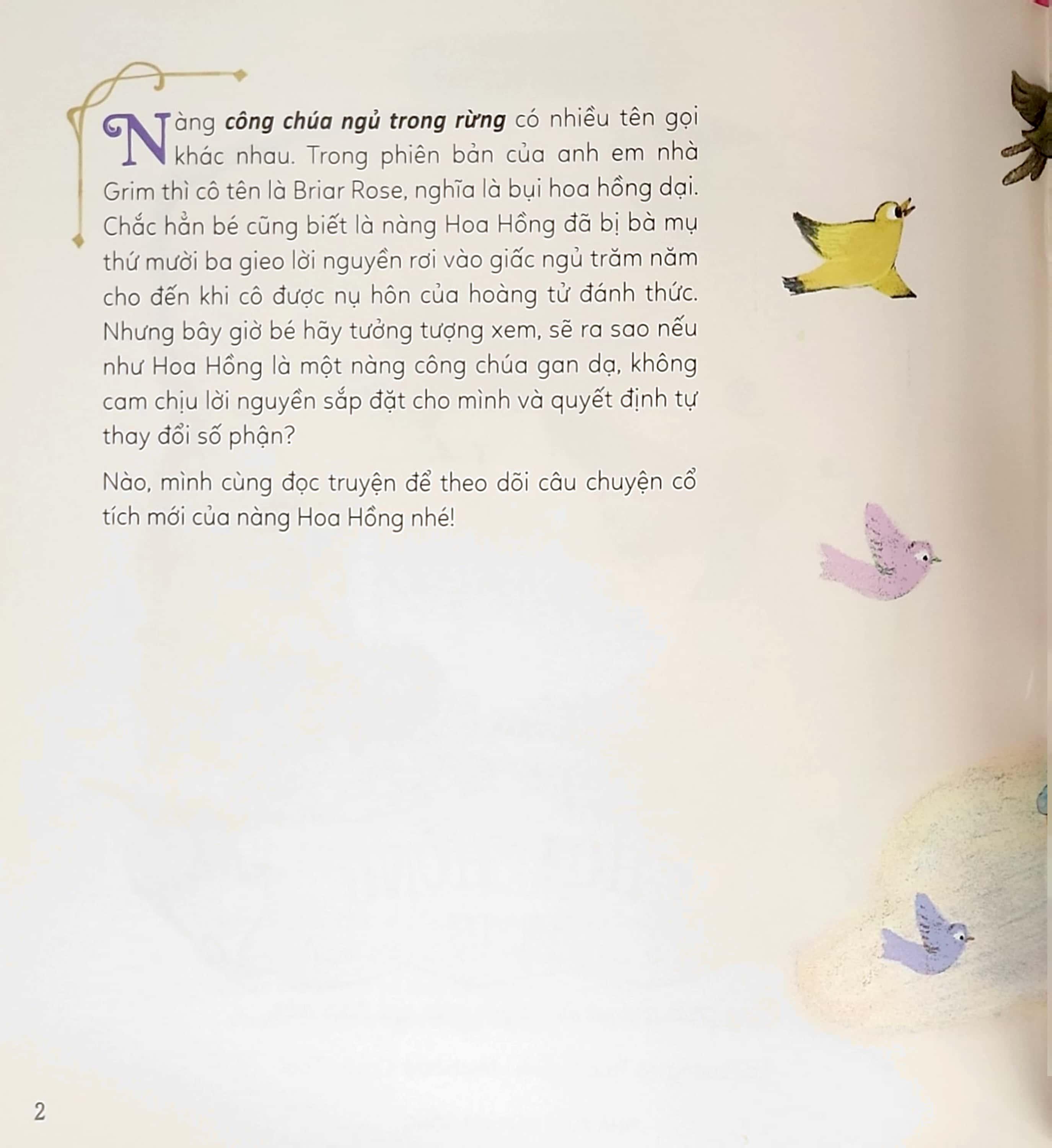 Tôn Trọng Giới Tính - Cổ Tích Bình Đẳng Giới: Hoa Hồng Gan Dạ - Công Chúa Phá Vỡ Lời Nguyền Giấc Ngủ Trăm Năm