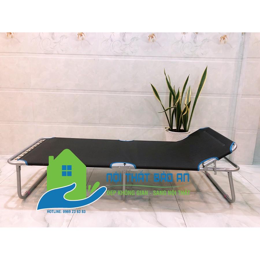 Giường xếp lưới khung sắt cỡ lớn - GX02(RỘNG 80CM X DÀI 2M)