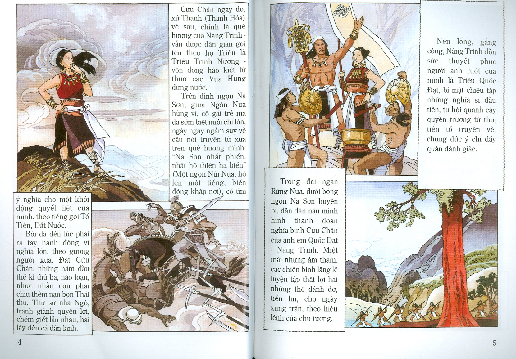 Tranh Truyện Lịch Sử Việt Nam - Bà Triệu