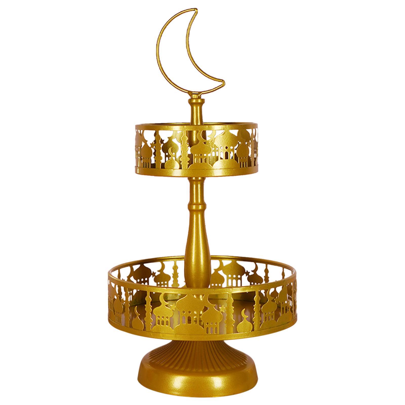 2 X Nordic Cake Stand Display Holder Decoration Iron for Wedding Holiday Use