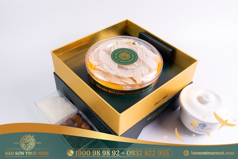 Tổ Yến Rút Lông Thượng Hạng - Hộp 100gr - Bảo Sơn True Nest