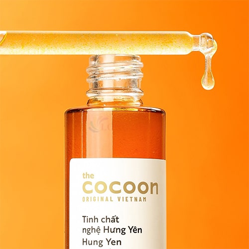 Tinh chất nghệ Hưng Yên Cocoon làm sáng da và mờ vết thâm (5ml/30ml) - Hàng chính hãng