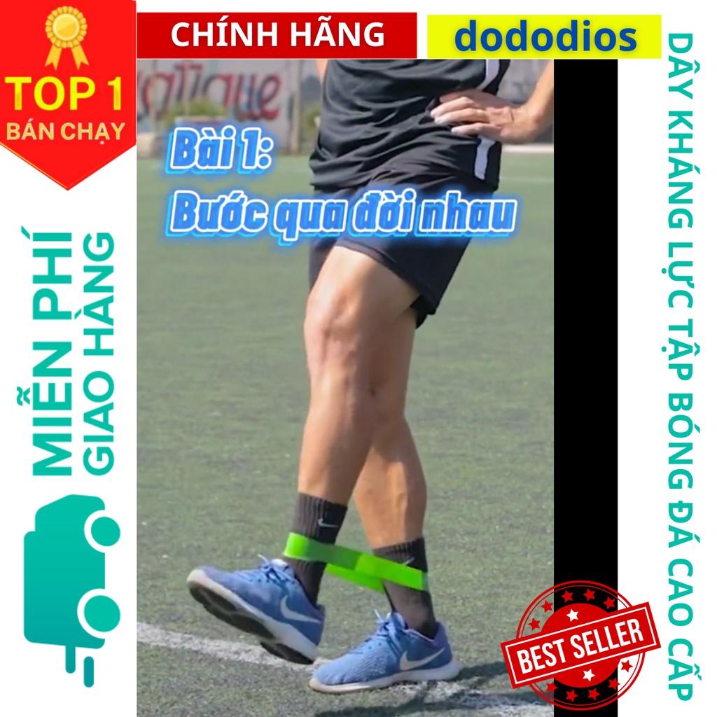 Dây Mini Band Dây Cao Su Kháng Lực DoDoDios Tập Chân Mông Đá Bóng