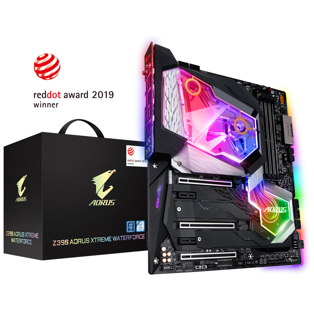 Bo mạch chủ - Mainboard Gigabyte Z390 Aorus Xtreme Waterforce