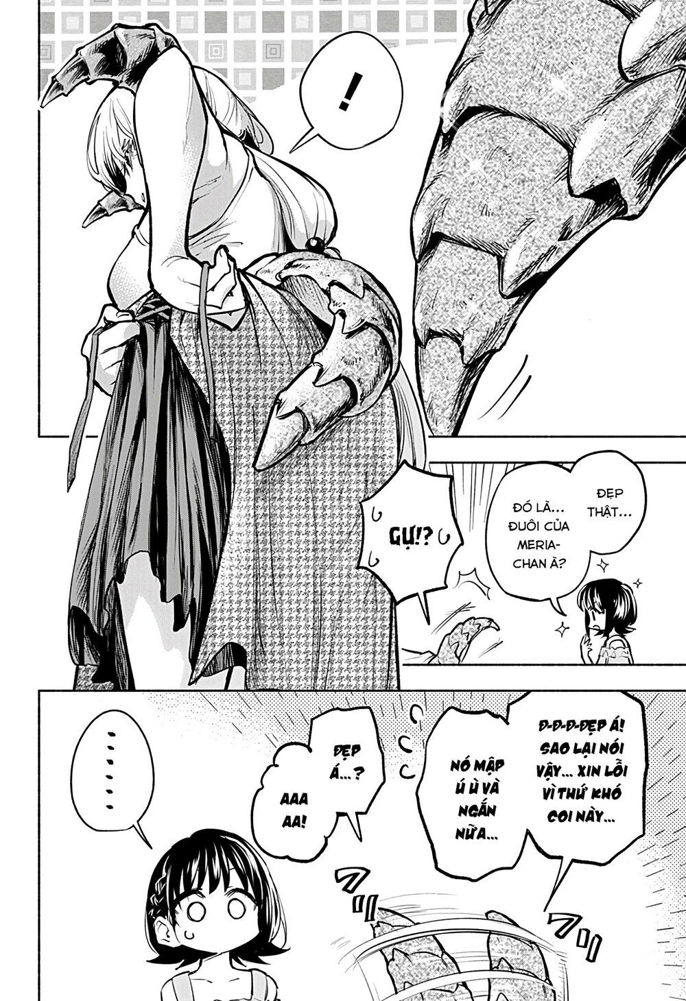 cô bạn rồng mới chuyển tới nổi bật hơn cả tôi chapter 8 11