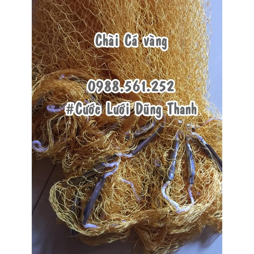 Chài cá - dù 1.7 sải tay, đầy đủ chì