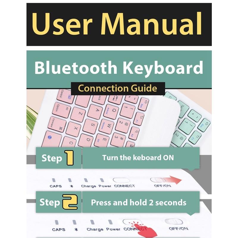 Combo Bàn Phím Và Chuột Bluetooth Không Dây Mini Cho Điện Thoại / Máy Tính Bảng / Laptop Android IOS Windows