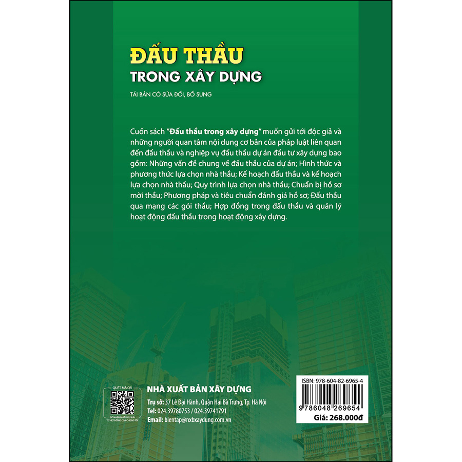 Đấu thầu trong xây dựng (TB có bổ sung)