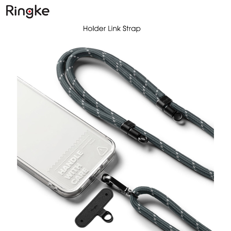 Dây Đeo Điện Thoại Ringke Holder Link Strap - Hàng Chính Hãng - Charcoalgray