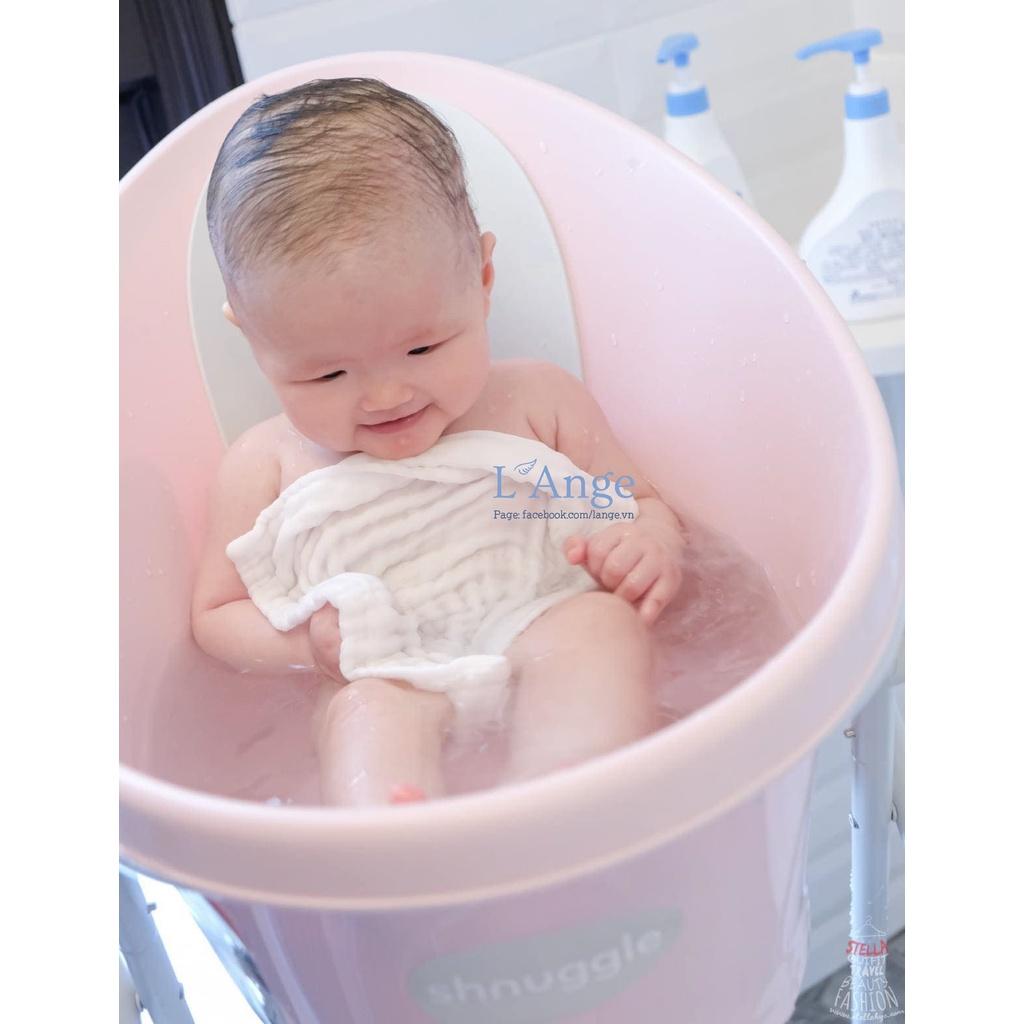L'Ange Khăn sữa/lót gối vải bông 6 lớp 25x40cm