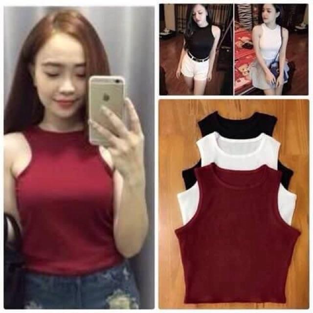 ÁOTHUN BA LỖ NGƯỢC CROPTOP