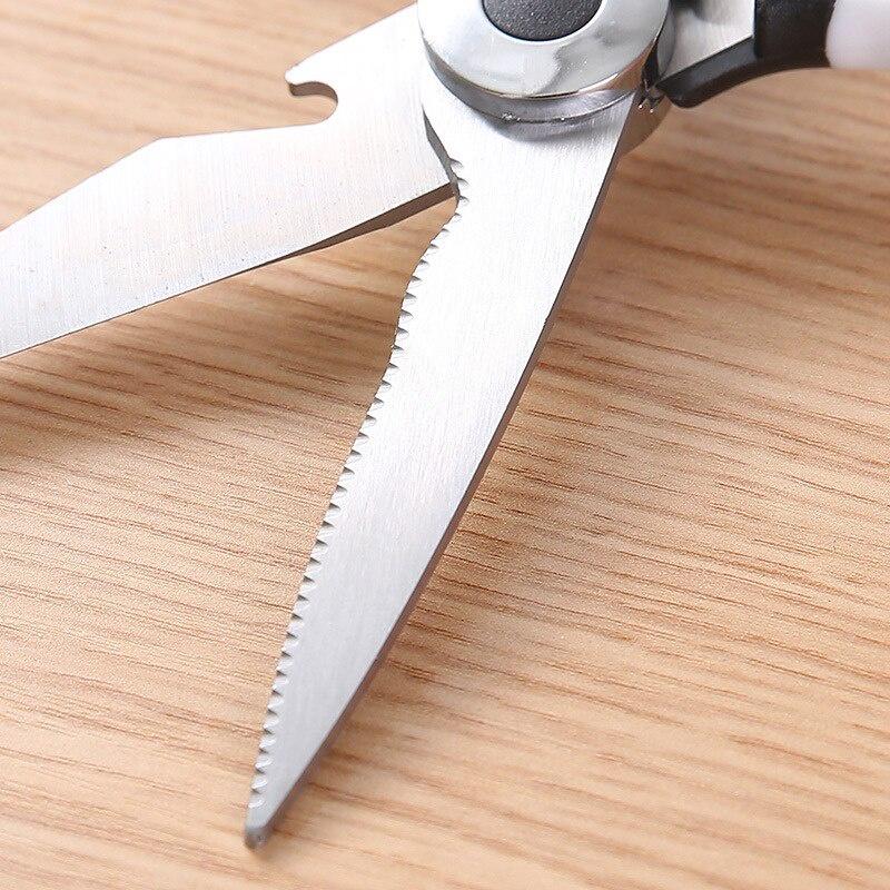 Stainless Steel Kitchen Scissors Multipurposes Shears Tool For Meat Vegetables Herb Scissors BBQ Multifunctional Kitchen Tools
