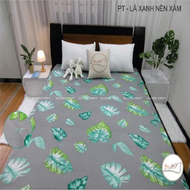 Ga chống thấm cho bé chất liệu cotton cao cấp, chống thấm nước tuyệt đối, bé tè lau là sạch