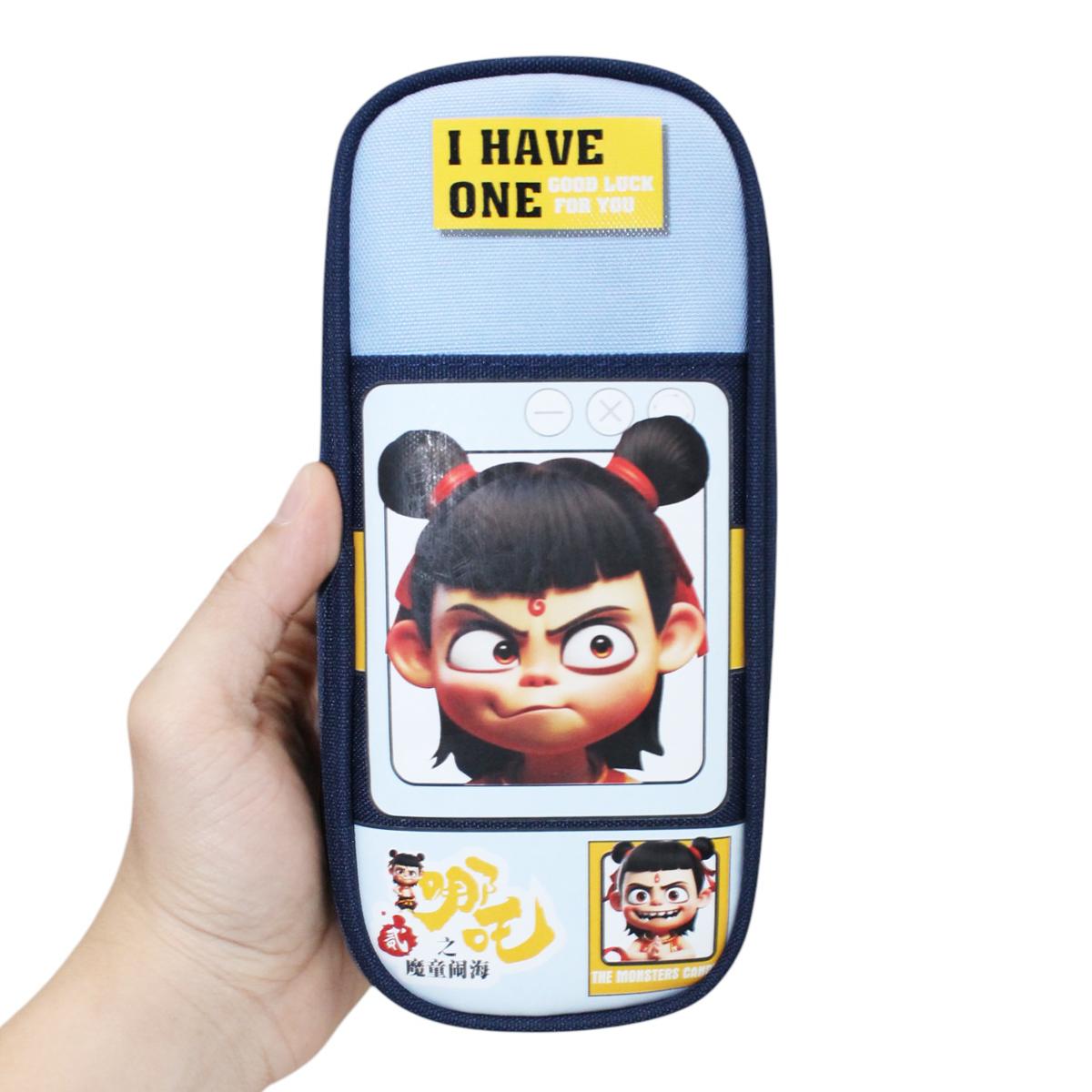 Bóp Viết Vải Natra - Yescholar 9082 - Màu Xanh