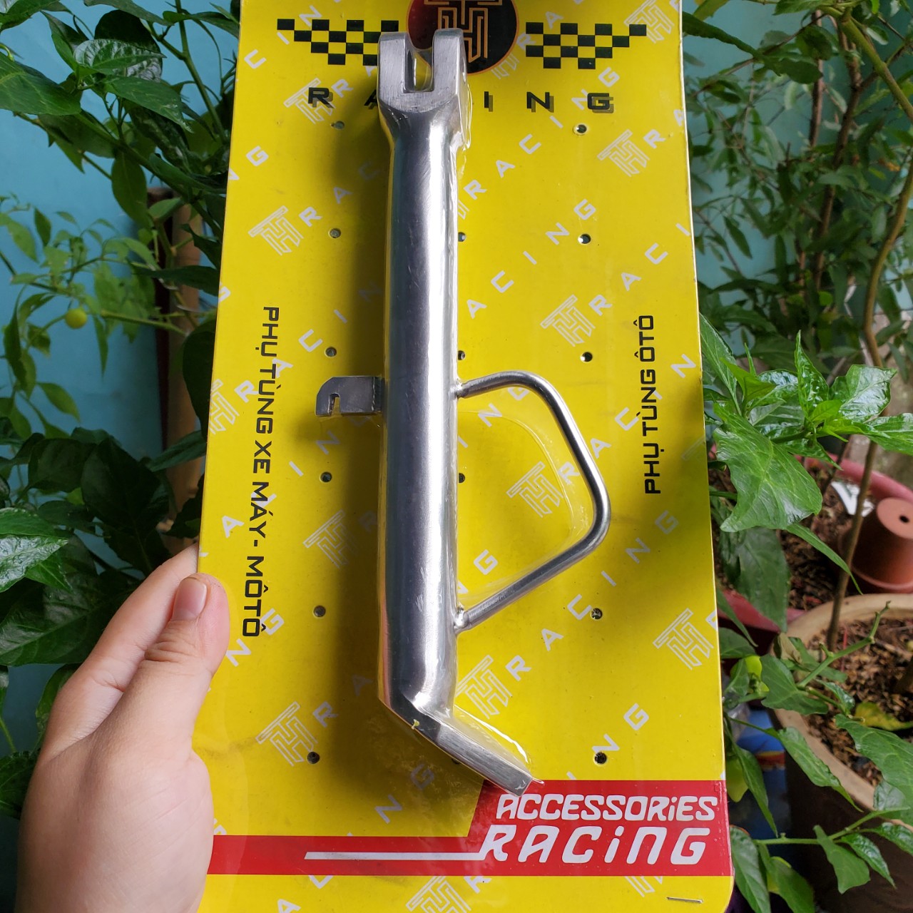 Chống nghiêng inox 304 dành cho dòng Raider xăng cơ / Satria
