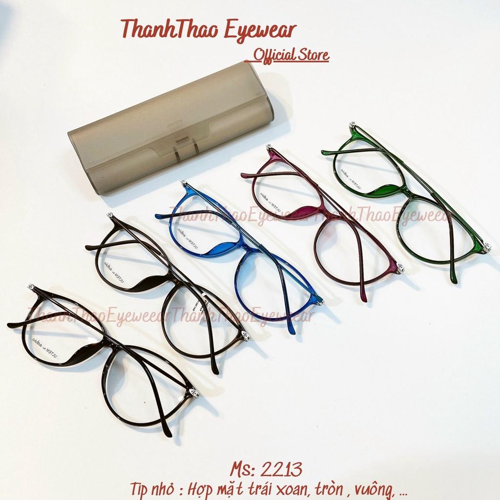 Kính Cận Mắt Mèo Mảnh Tăm 2213 Nhiều Màu Thời Trang Nữ Nhẹ Bền- ThanhThao Eyewear