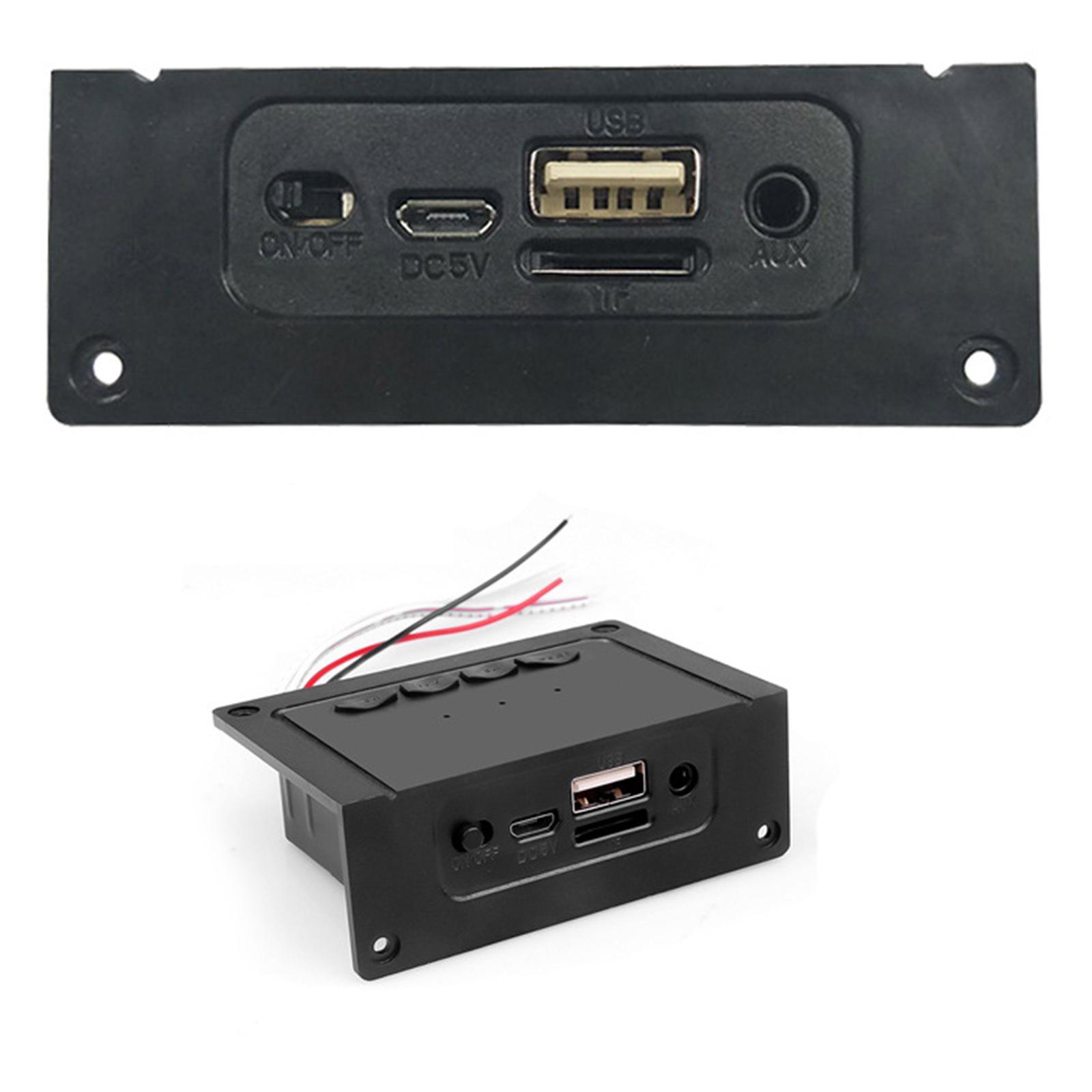 Car MP3 Board AUX Handsfree Calls 3.7V/5V FM Radio Amplifier Car