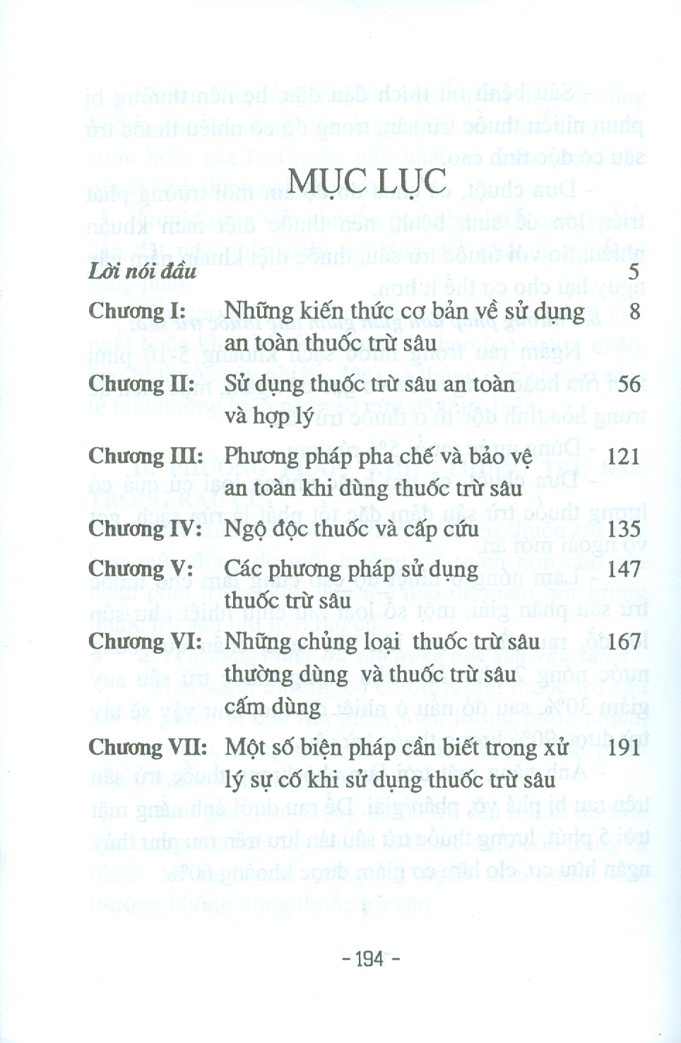 Xây Dựng Nông Thôn Mới - Kỹ Thuật Sử Dụng Thuốc Trừ Sâu An Toàn