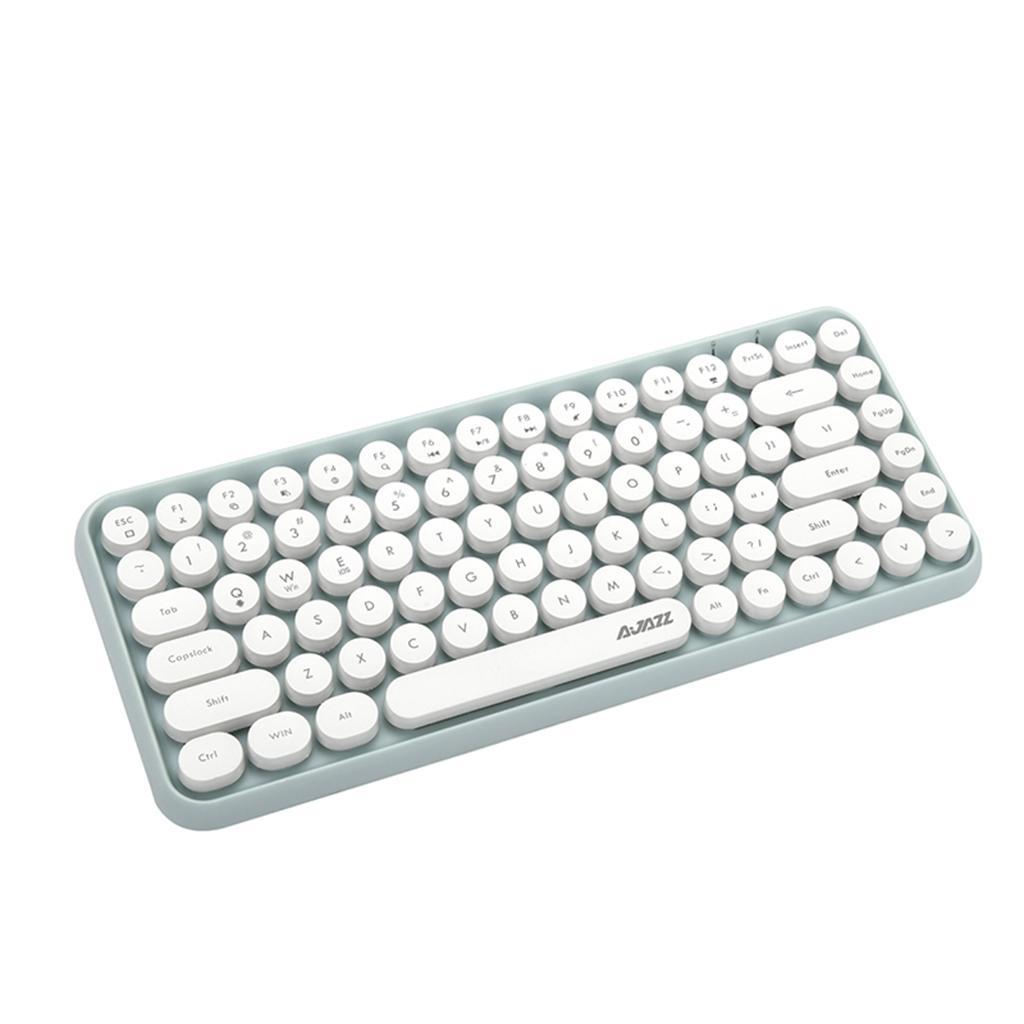 Mini 84 Keys Wireless Keyboard for Multi-Color Multi-Color