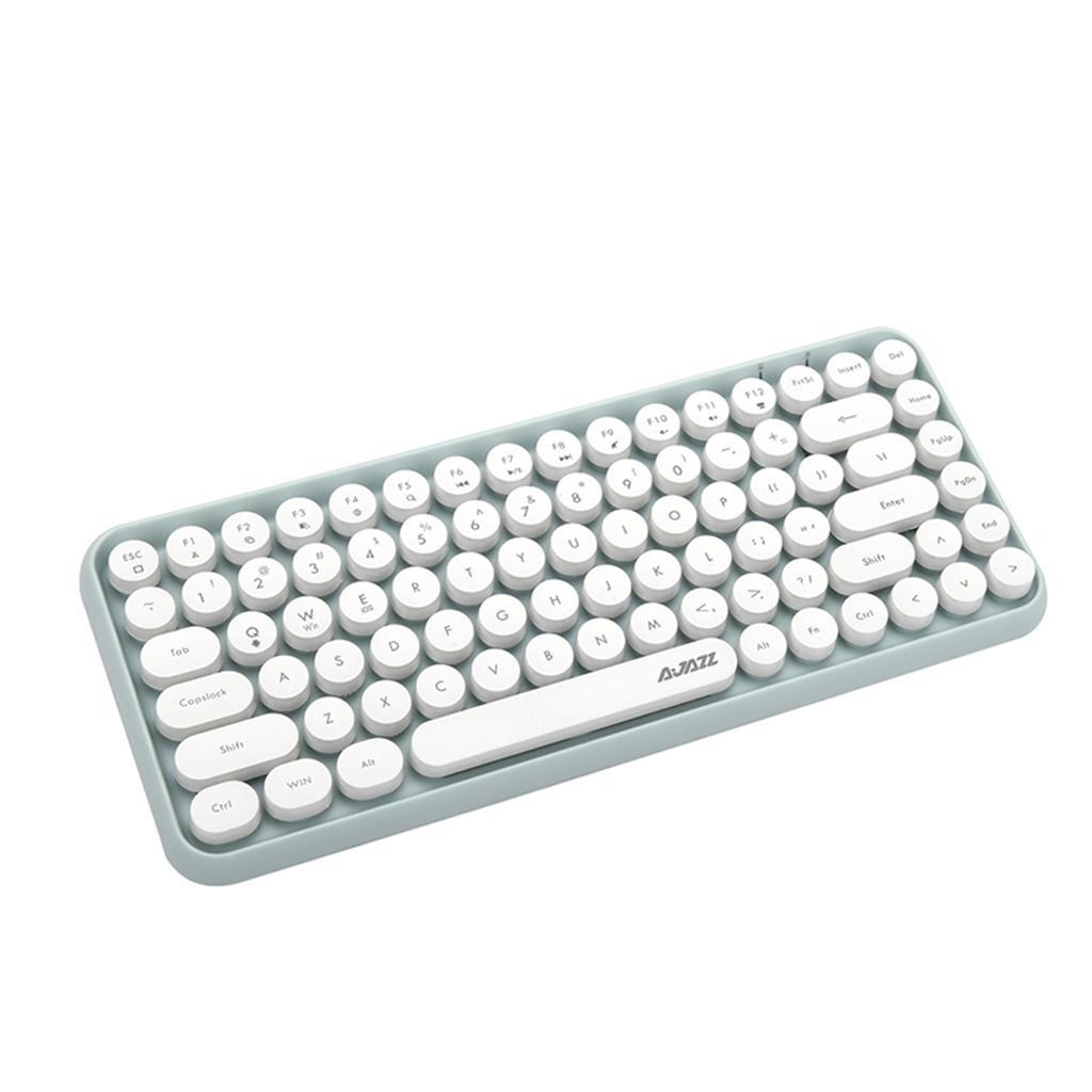 308i Bluetooth Wireless Keyboard 84 Keys Round