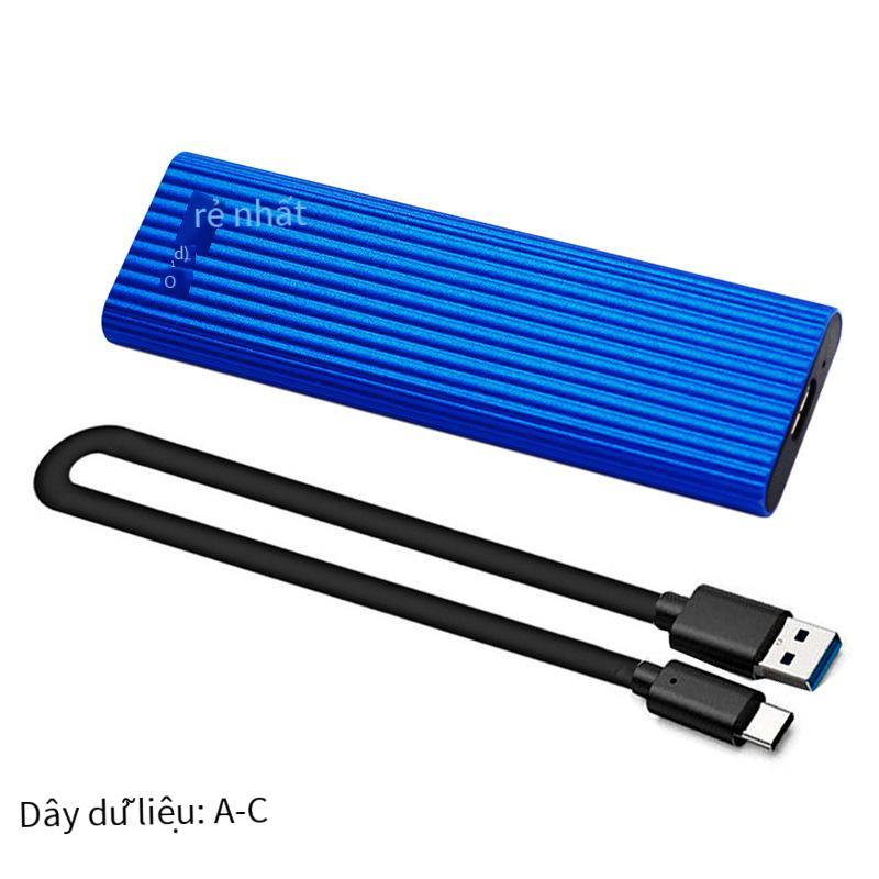 Đảm bảo chất lượng M.2 NGFF SSD Vỏ ổ cứng thể rắn Type-C 3.1 Vỏ ổ cứng di động bằng hợp kim nhôm tốc độ cao