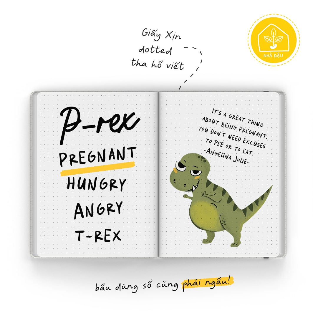 Sổ Tay Dotted Mẹ Bầu: P-Rex | 176