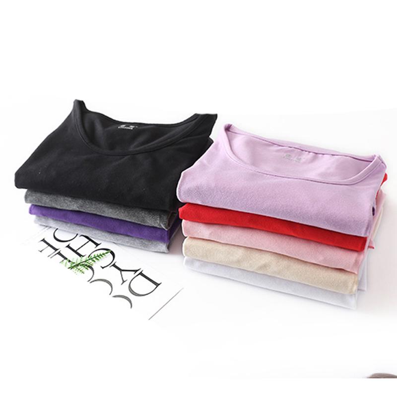 Phụ Nữ Áo Sinh Nhiệt Quần Lót Cotton Nhiệt Nữ Cao Cấp Quần Lót Nữ Không Đường May Thu Plus Kích Thước Người Phụ Nữ Mùa Đông Ấm Lên Miễn Phí Vận Chuyển