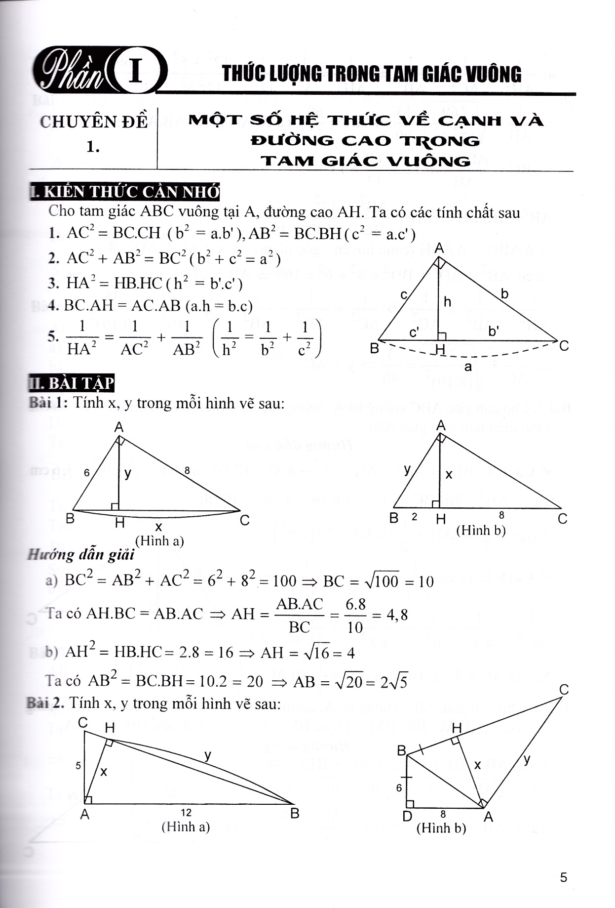 Giải nhanh các chuyên đề hình học 9 (Tài liệu luyện thi vào lớp 10) (Dùng chung cho các bộ SGK)