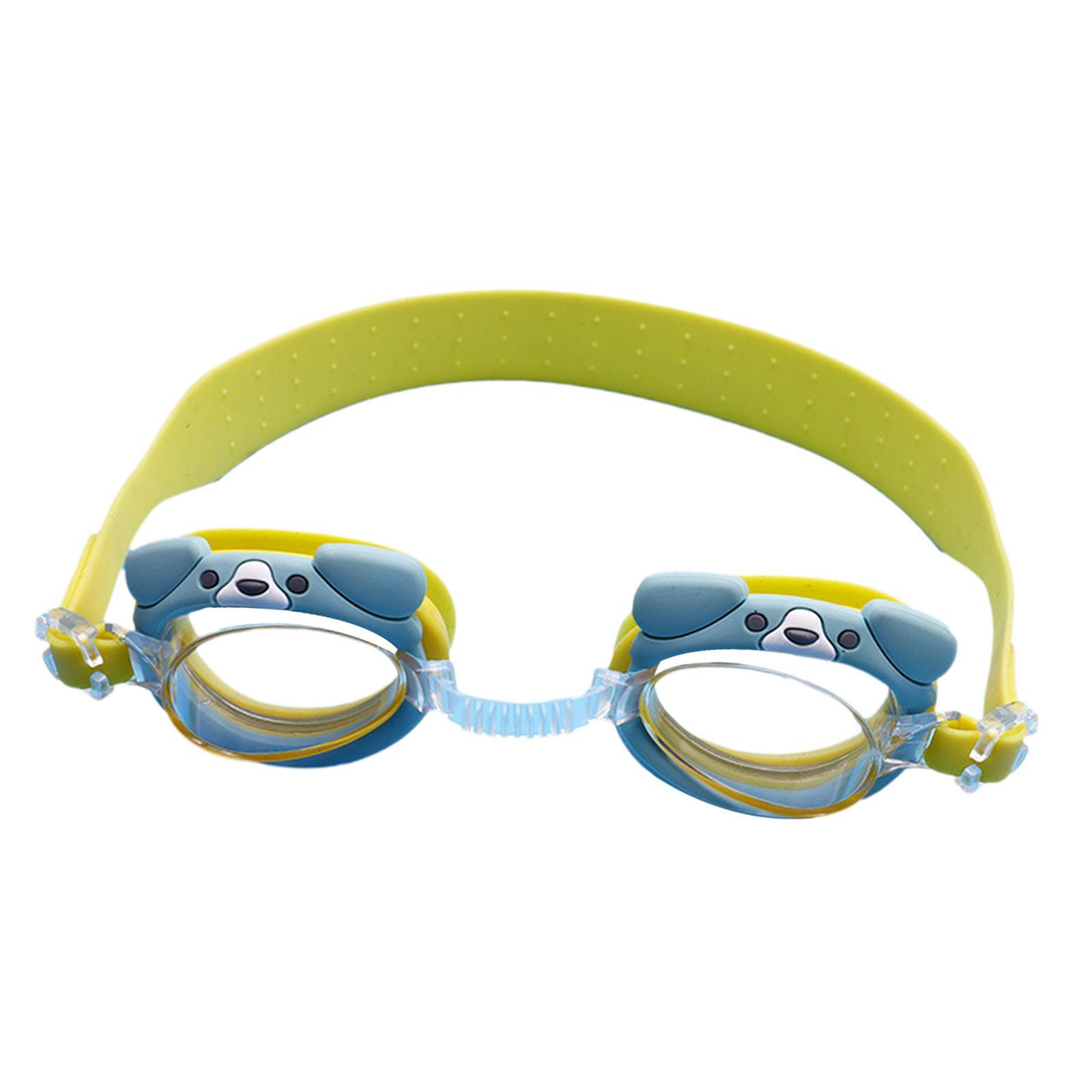 Carton Swimming Goggles, Swimming Glasses Eyewear Water Pool Goggles Fashion Swim Goggles for Kids Swim Glasses for Teens Age 2-12 Boys Girls